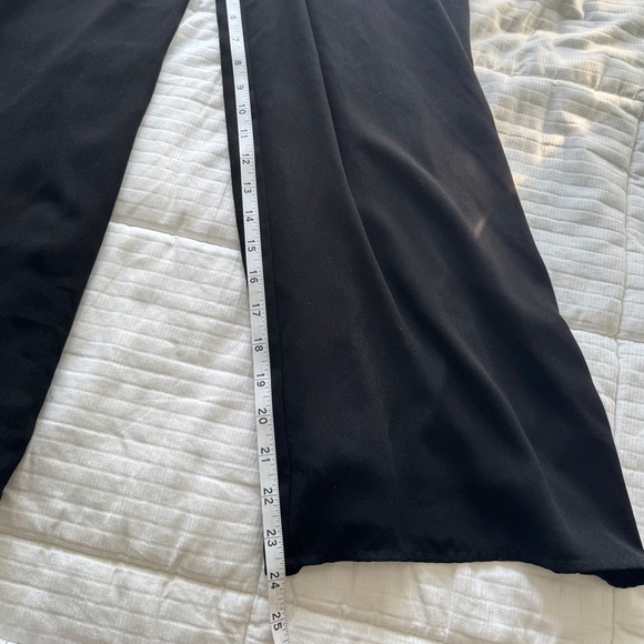 Chelsea28 black strapless jumpsuit with ruffles and sweetheart neckline - Picture 8 of 8